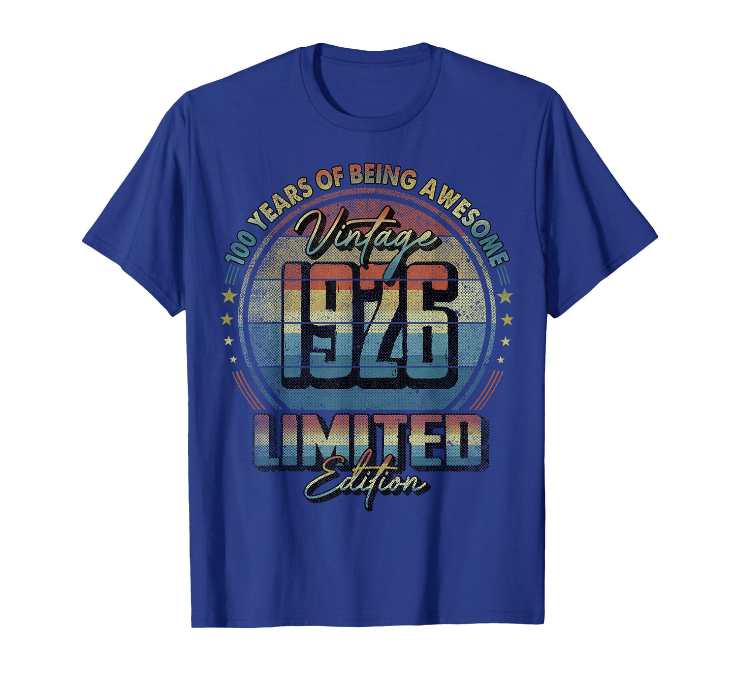 Vintage 1926 Limited Edition 100 Year Old 100th Birthday T-Shirt