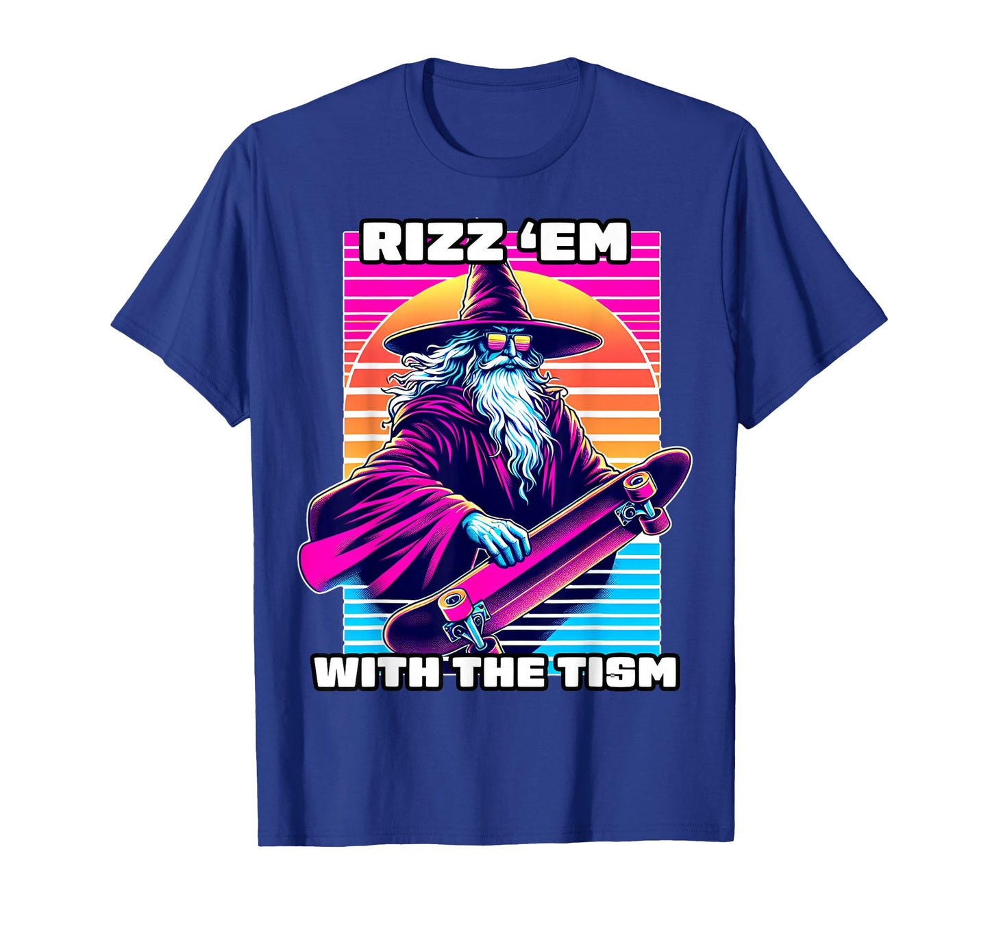 Rizz Em With The Tism Autism Awareness Funny Meme Boys Girls T-Shirt
