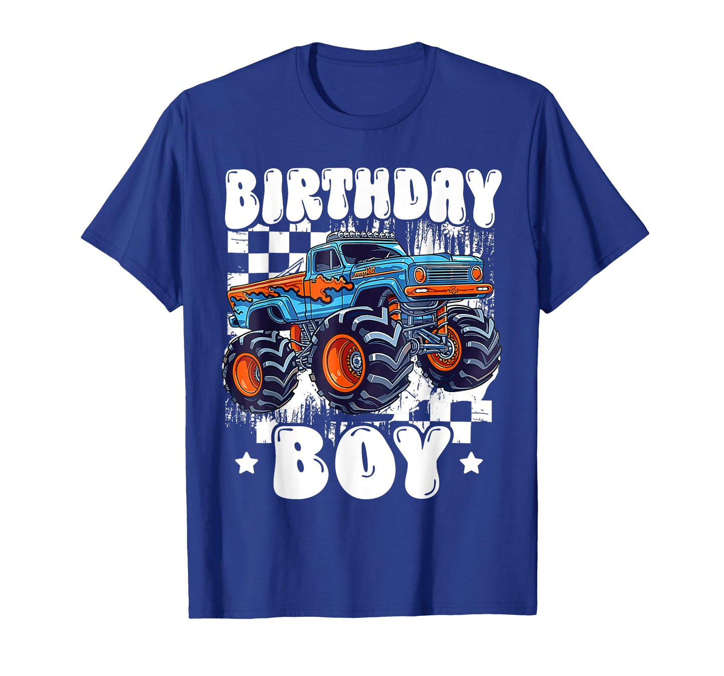 Kids Monster Truck Birthday Boy Birth day Party Family T-Shirt