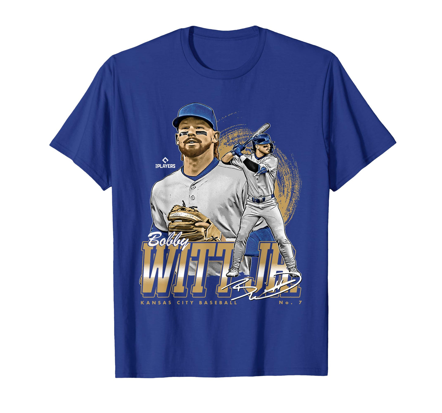 Bobby WITT Jr. | Kansas City MLB Baseball Player| MLBBWI302N T-Shirt