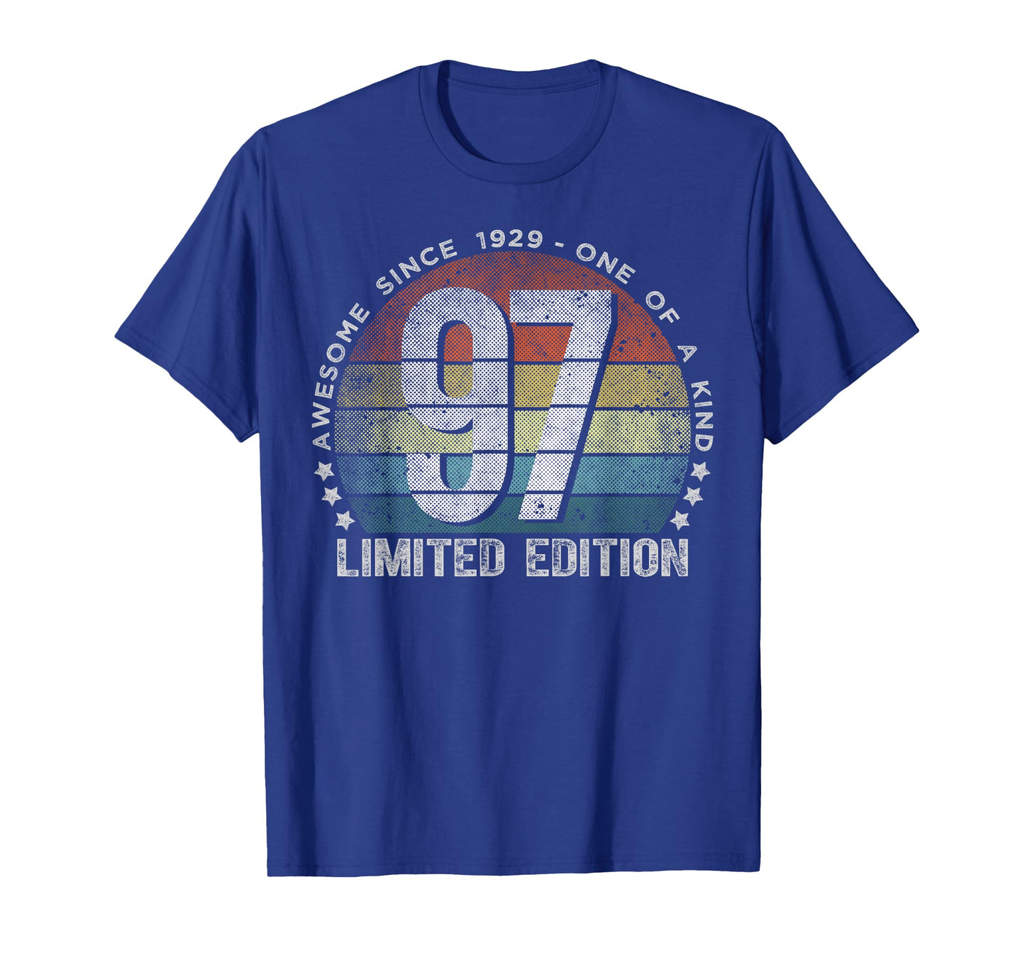 97 Year Old Gifts Vintage 1929 Limited Edition 97th Birthday T-Shirt
