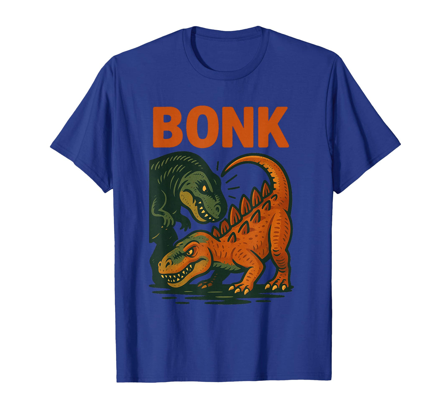 Bonk Dinosaur Funny Prehistoric Humor Design T-Shirt