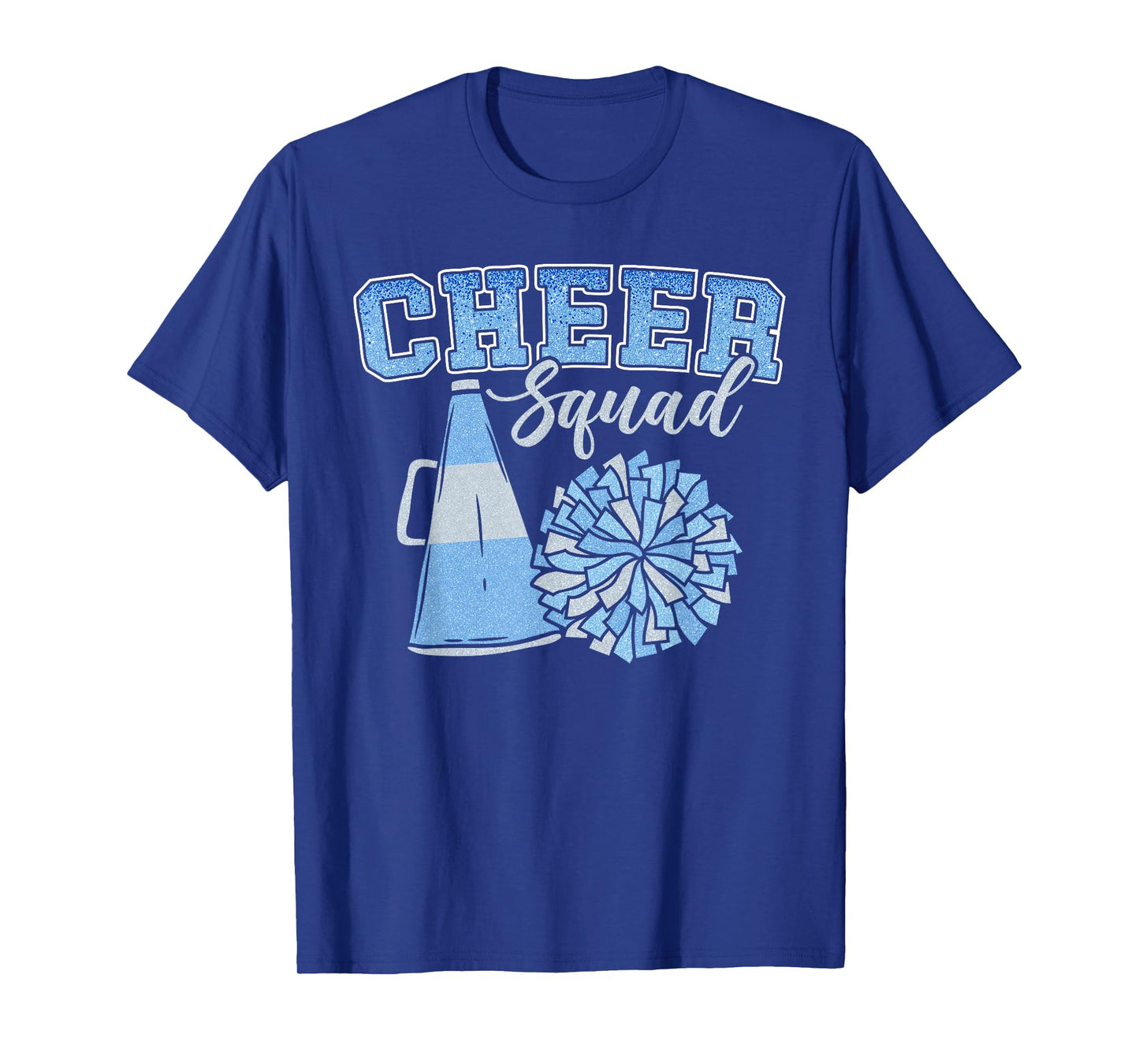 Funny Cheerleader Cheer Squad Cheerleading Carlina Blue Team T-Shirt