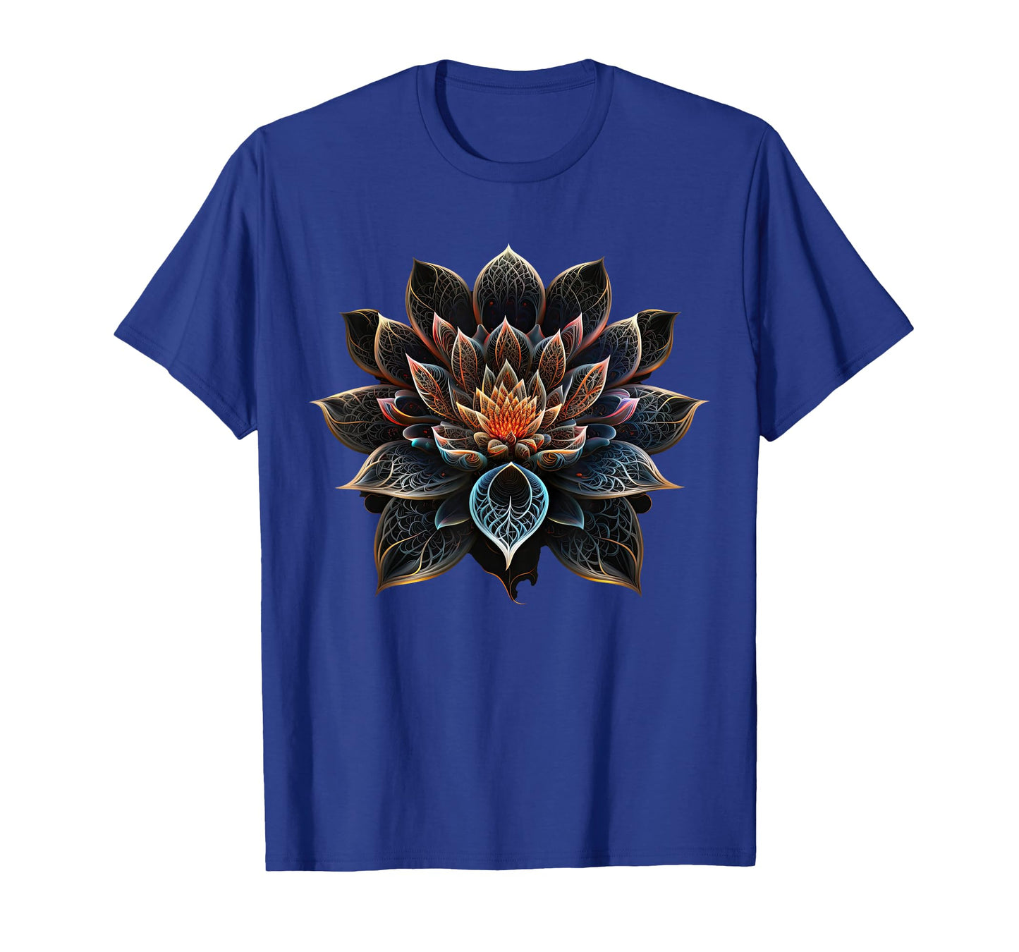 Lotus Flower Yoga Zen Bohemian Namaste Meditation T-Shirt