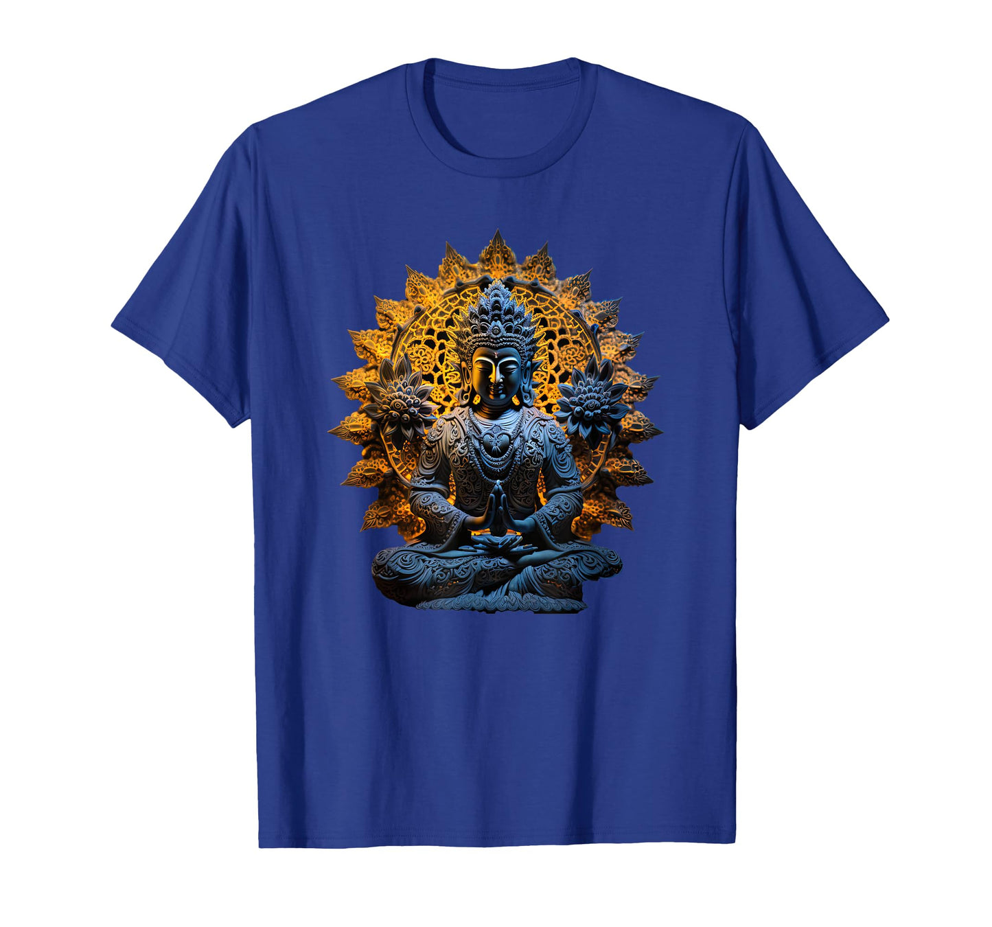 Buddha Statue Yoga Buddhist Zen Buddhism Meditation T-Shirt