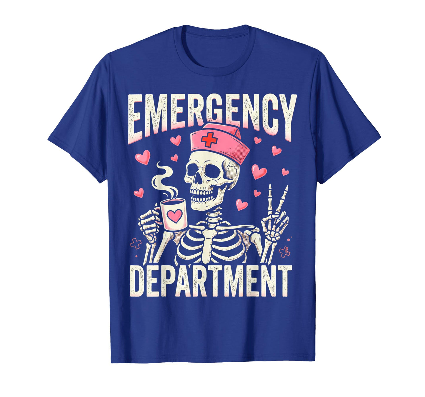 Cute Emergency Department Valentine ER Valentines Nurse T-Shirt