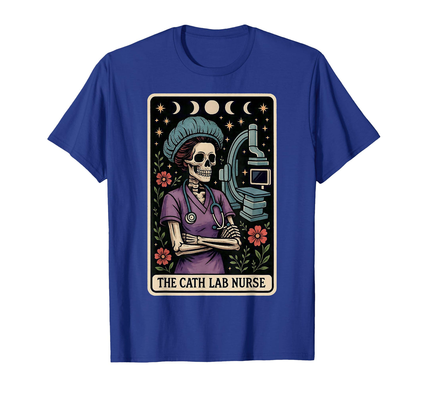 The Cath Lab Nurse Catheter Laboratory Nurse Cardiac Tarot T-Shirt