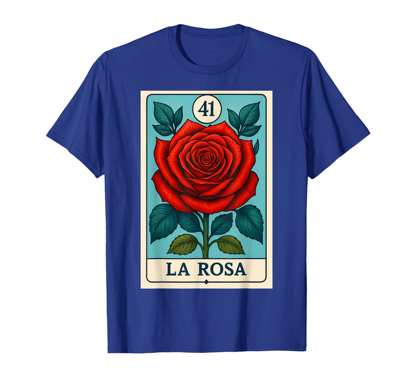 rosa Mexican Lottery Bingo Game, Roses T-Shirt