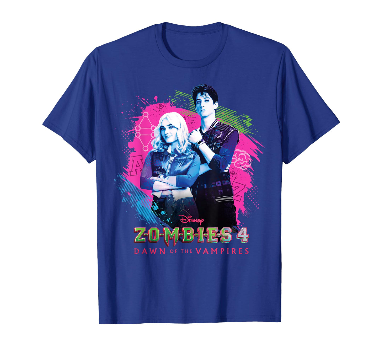 Disney ZOMBIES 4: Dawn of the Vampires Movie Zed & Addison T-Shirt