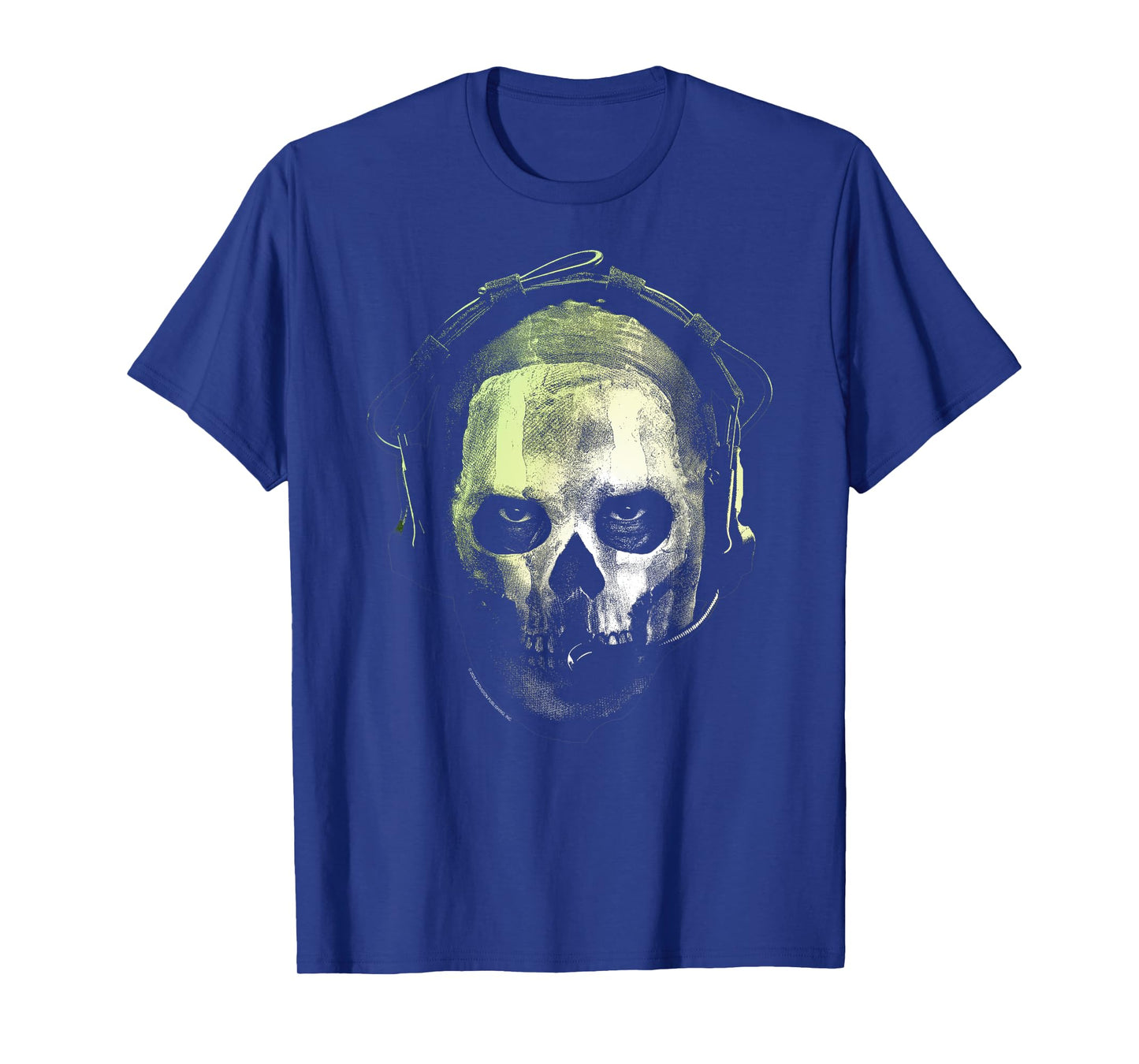 Call of Duty Ghost Skull Portrait Video Game T-Shirt
