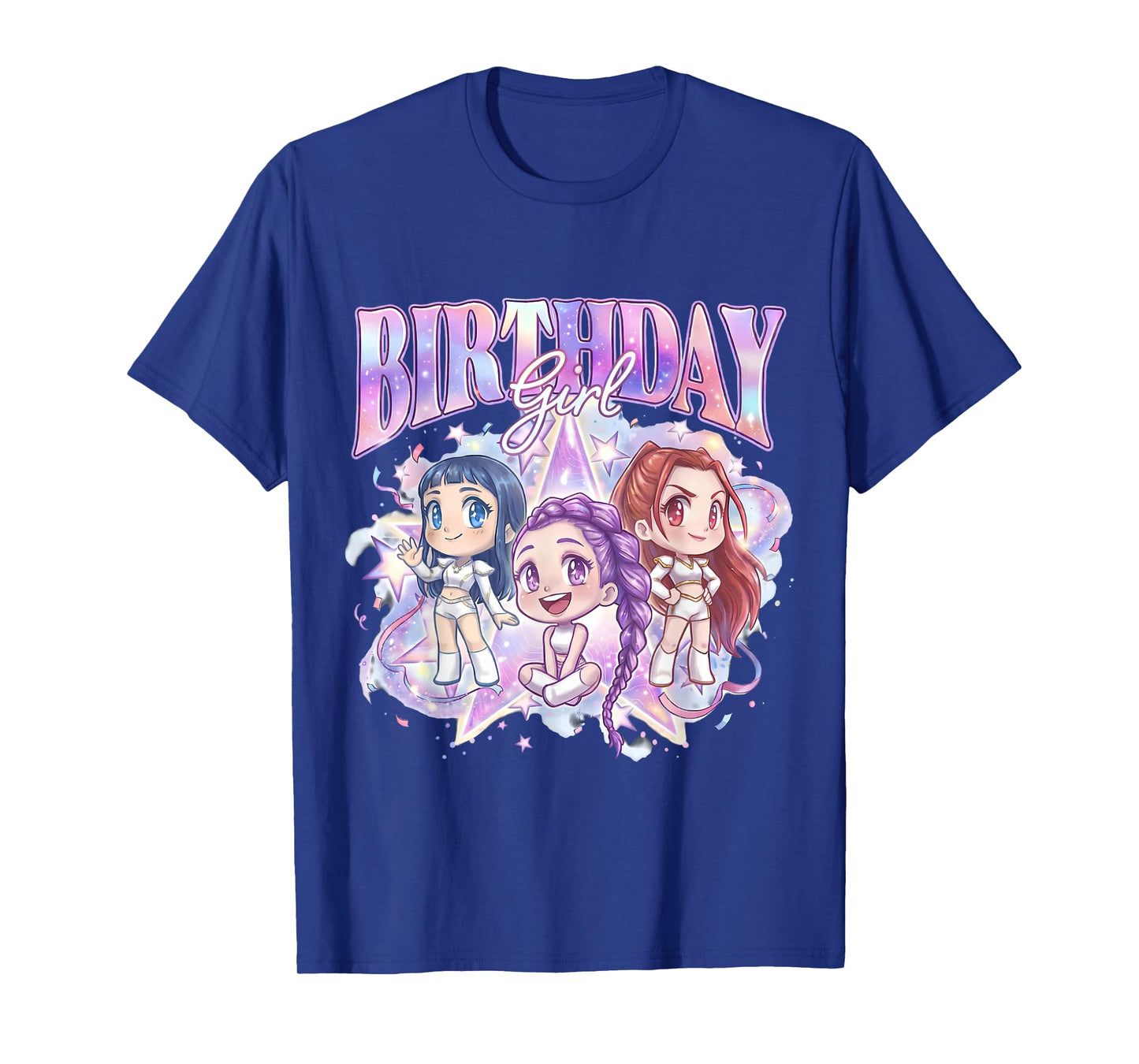 It's My Birthday Cute Chibi Kpop Funny Birthday Girl Korean T-Shirt