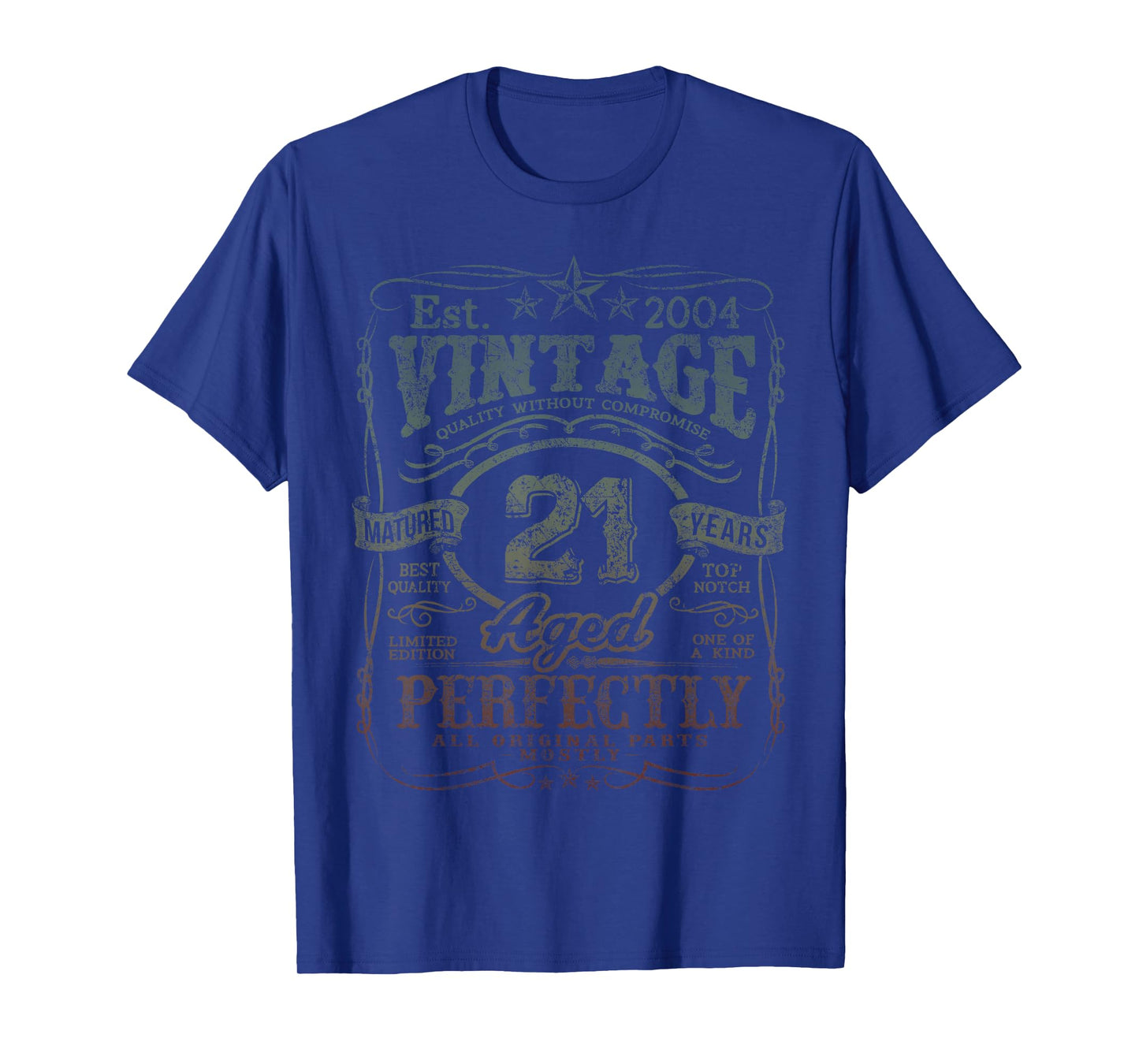 Vintage 2004 Limited Edition Shirt 21 year old 21st Birthday T-Shirt