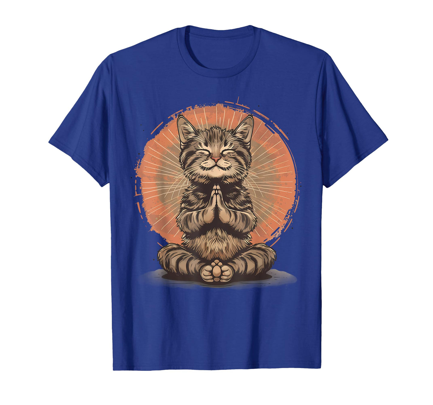 Cat Meditation Zen Buddha Hindu Buddhist Spirituality T-Shirt