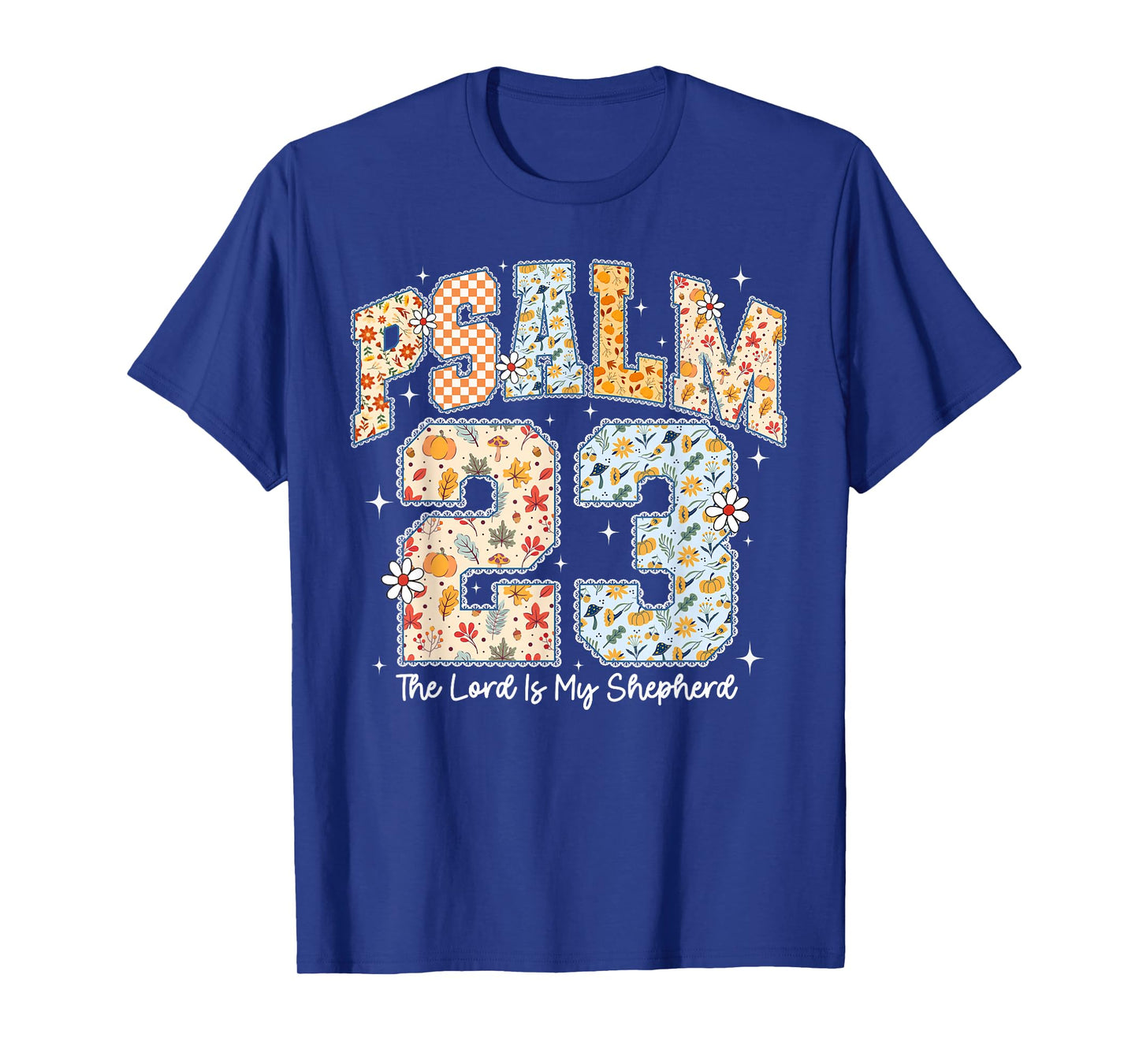 The Lord is My Shepherd Psalm 23 Christian Bible Verse T-Shirt