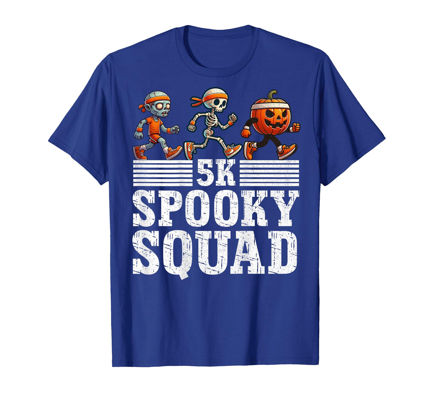 (BACK PRINT) Halloween Fun Run Matching Halloween 5K Runners T-Shirt