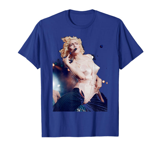 Madonna Pink Corset Live Blond Ambition World Tour 1990 T-Shirt
