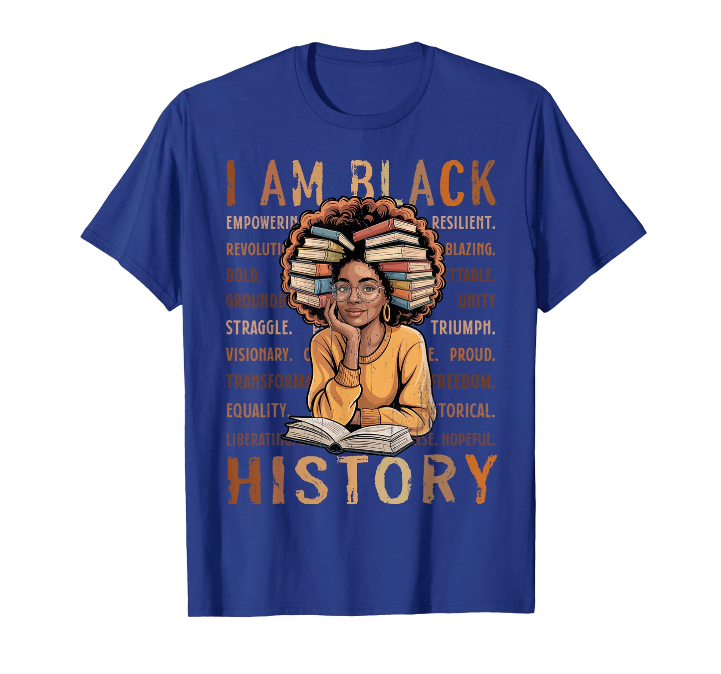 Black History Month 2026 I Am Black History Women T-Shirt