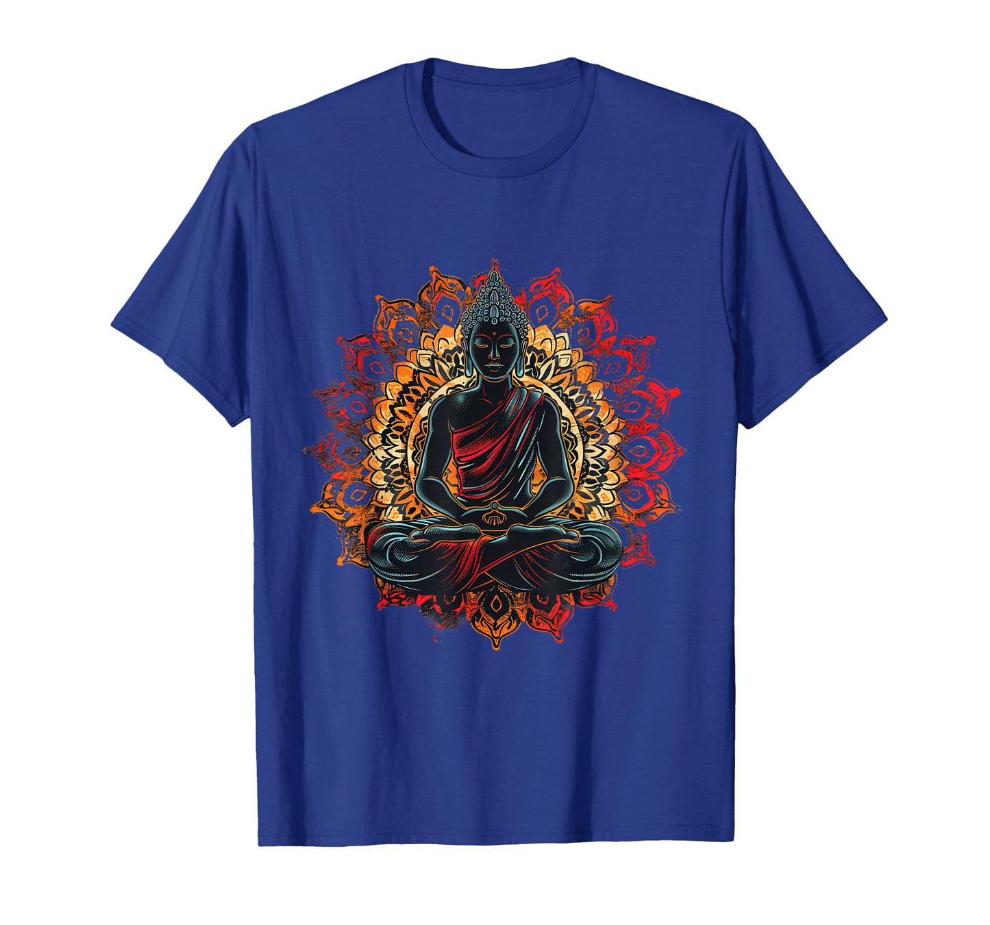 Meditation Hindu Zen Buddha Mandala Spiritual Buddhist T-Shirt