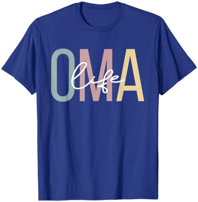 Oma Life Oma Grandma Boho Oma Grandmother T-Shirt - T-Shirt | Royal