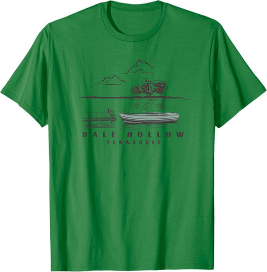 Dale Hollow Tennessee T-Shirt - T-Shirt | Irish Green