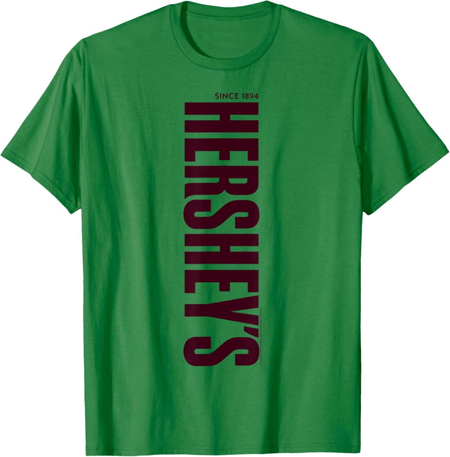 Hershey's Vintage Vertical Text Logo T-Shirt - T-Shirt | Irish Green