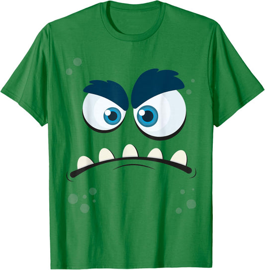 Monster Face T-Shirt - T-Shirt | Irish Green