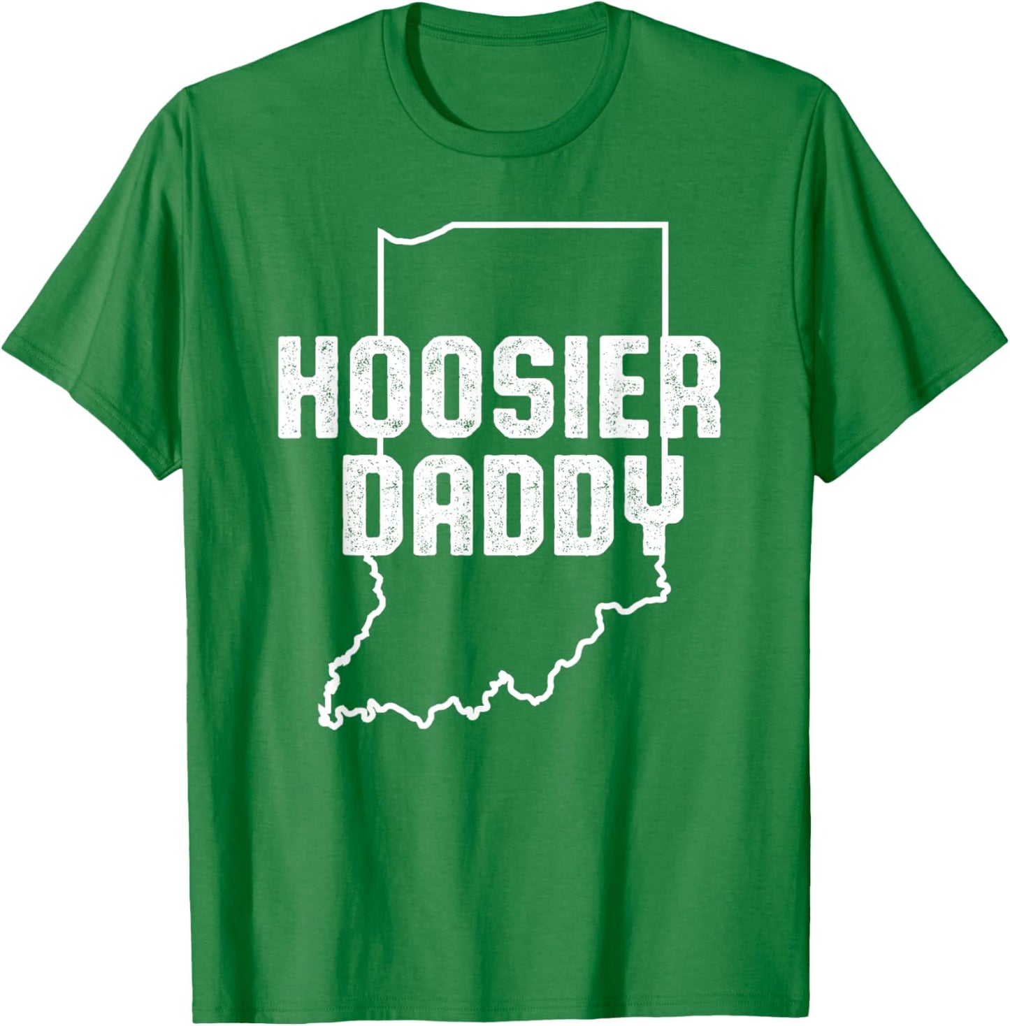 Indiana Hoosier Dad T-Shirt - T-Shirt | Irish Green