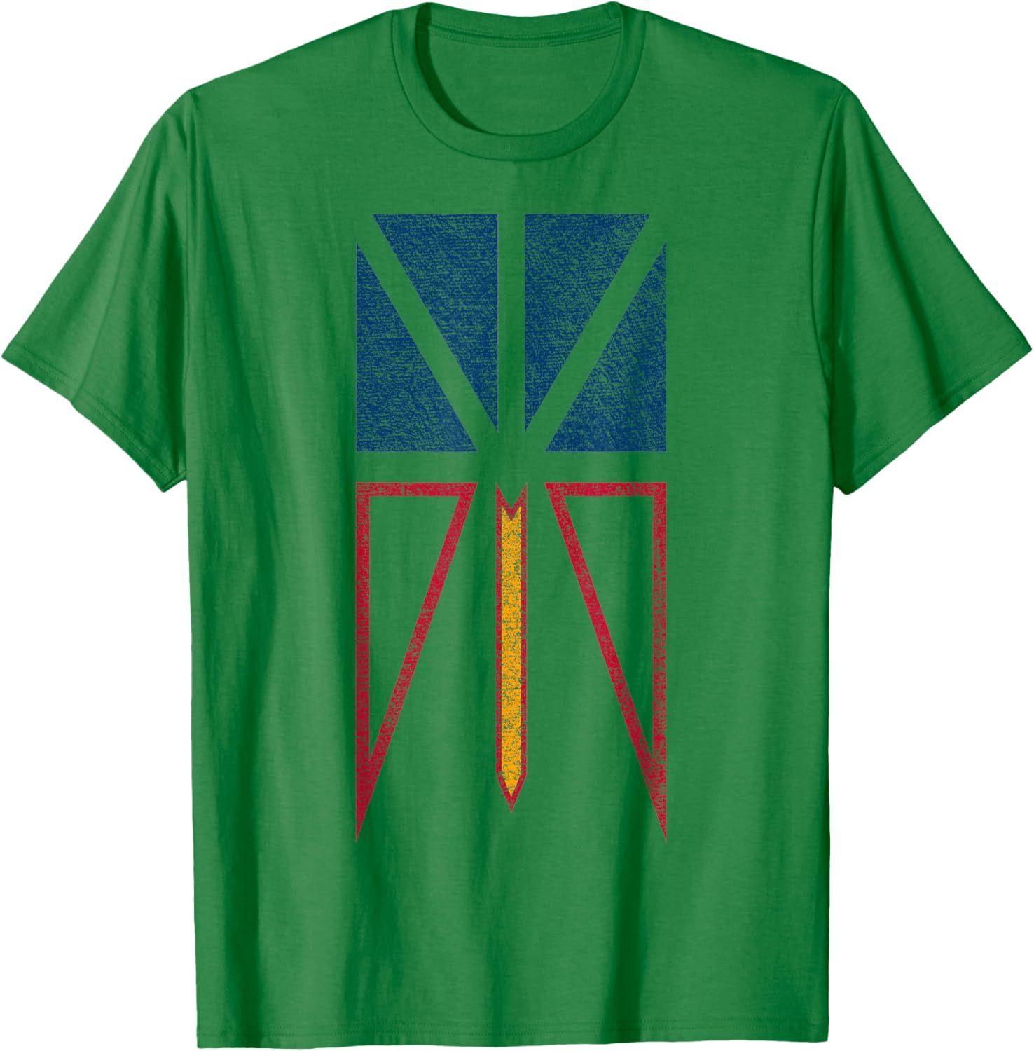 Newfoundland Labrador Flag Province Canada T-Shirt - T-Shirt | Irish Green