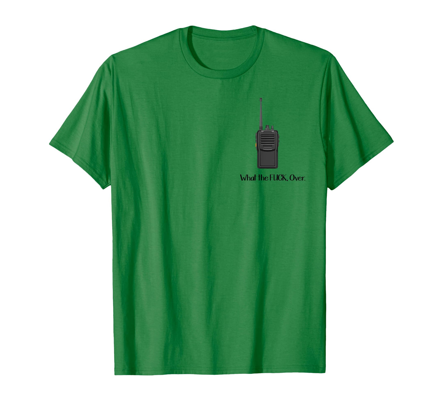 What The Fuck Over Walkie Talkie Icon T-Shirt