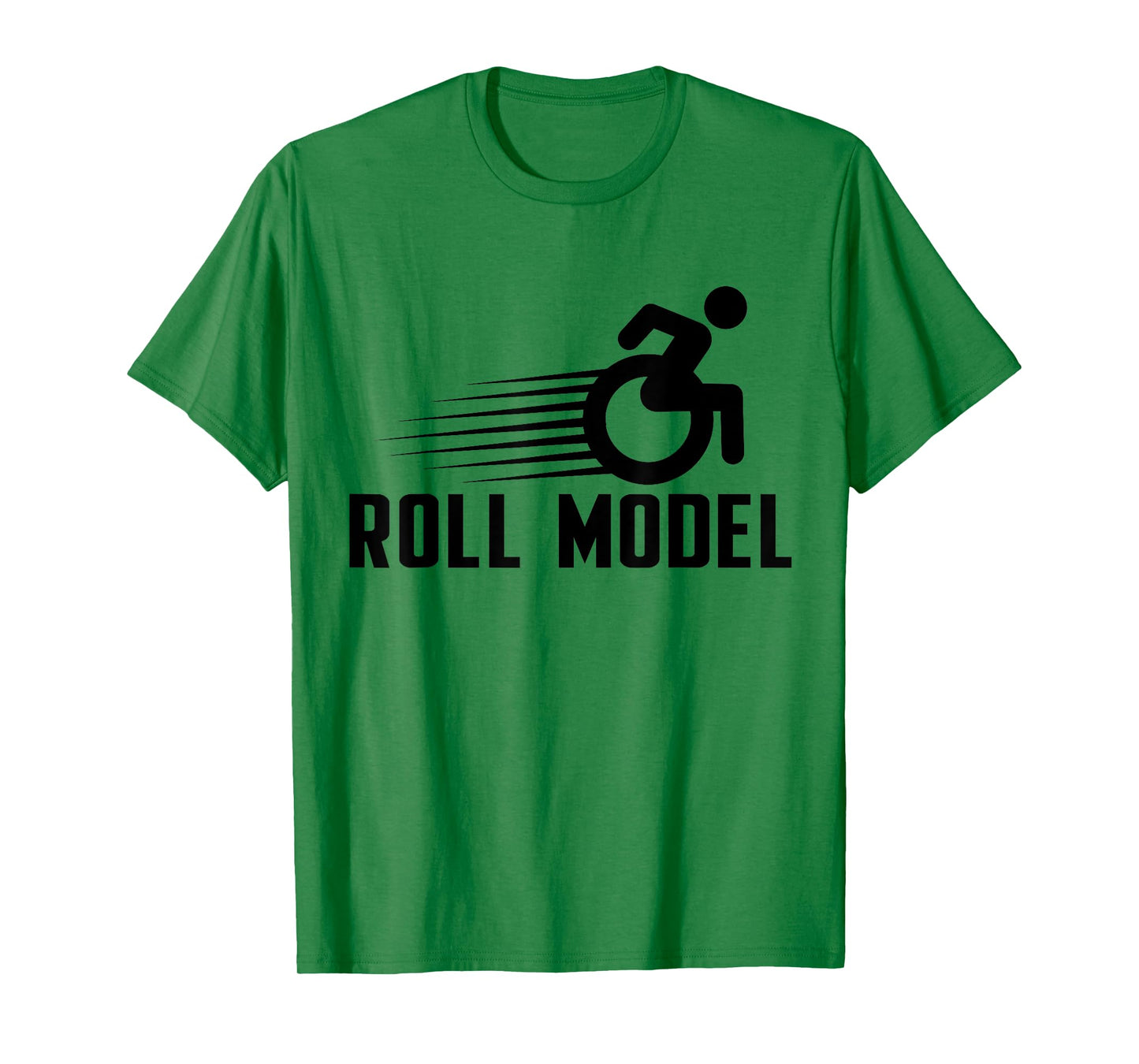 Role Model Wheelchair User Funny Handicap Amputee T-Shirt