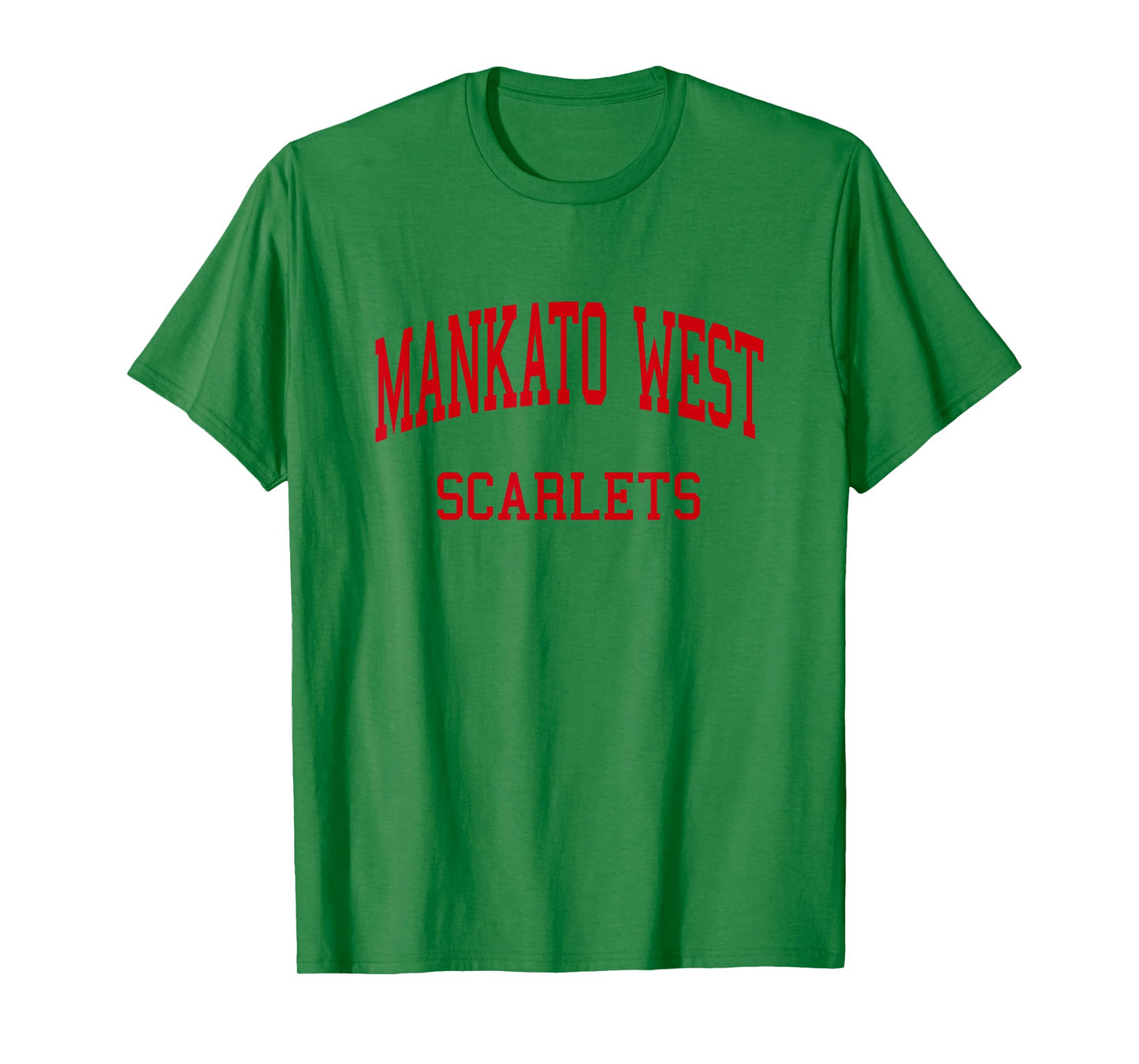 Mankato West High School HS Mankato MN Retro T-Shirt