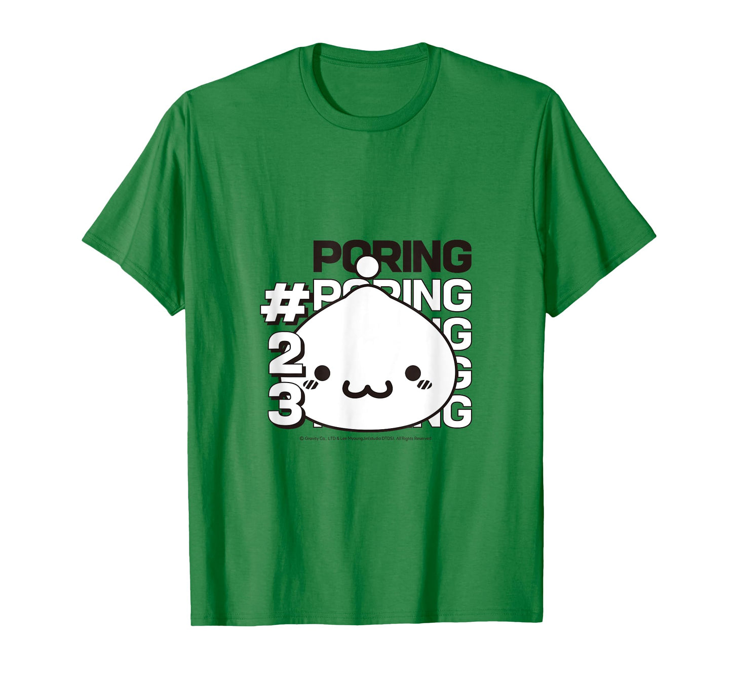 Ragnarok 23rd Anniversary PORING Character for Gaming Fans T-Shirt