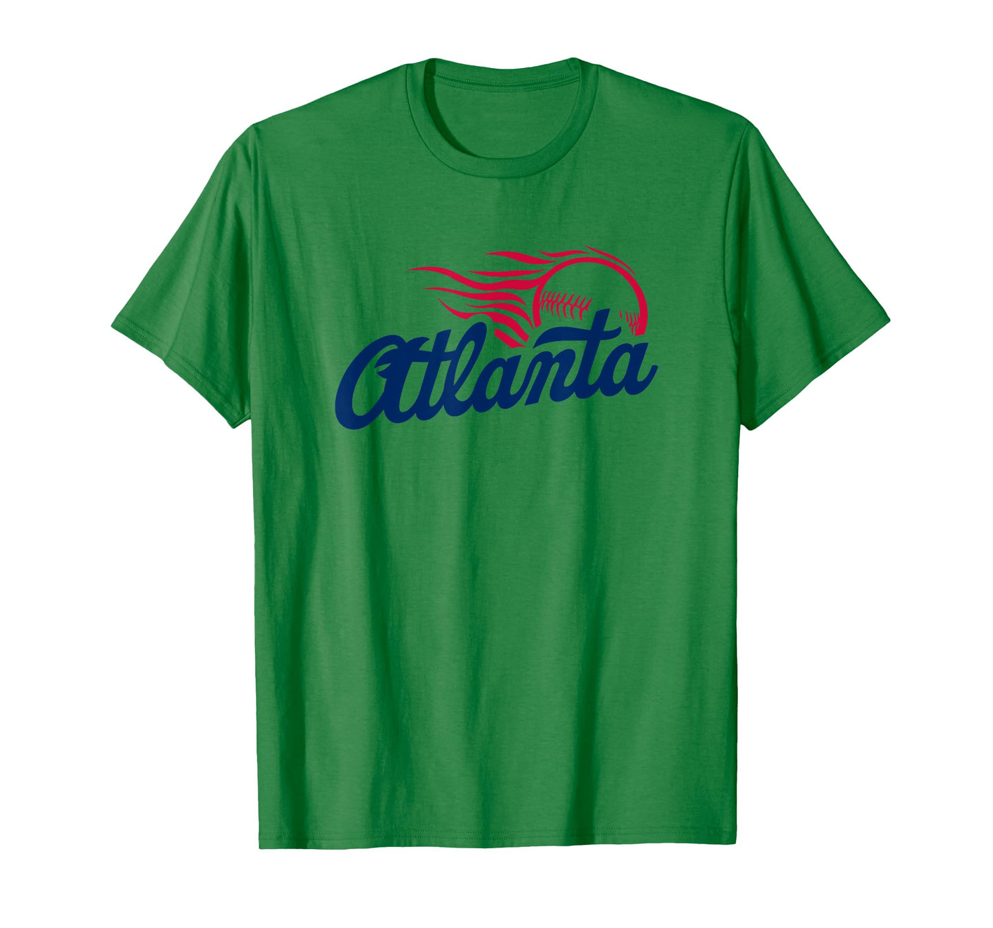 Atlanta Baseball Vintage Minimalist Retro Baseball Lover T-Shirt