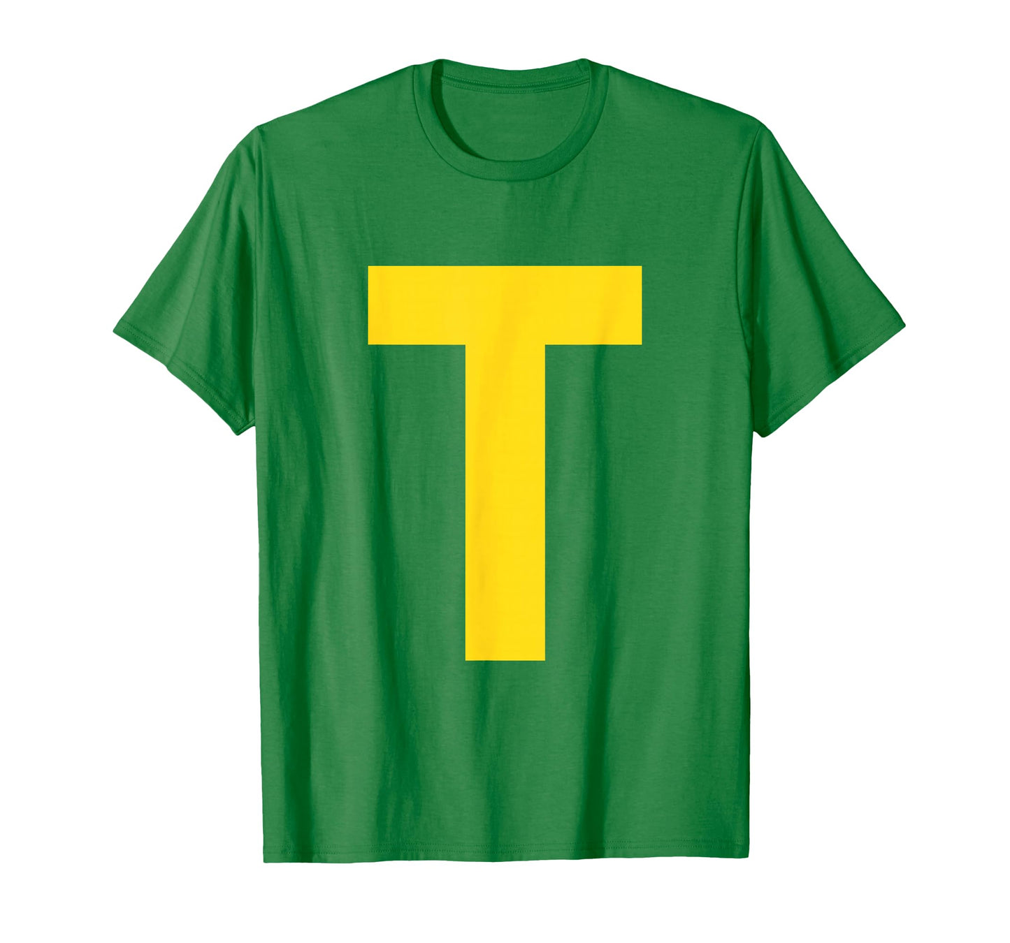 Letter T Funny Group Costume Pretend Halloween Costume T-Shirt