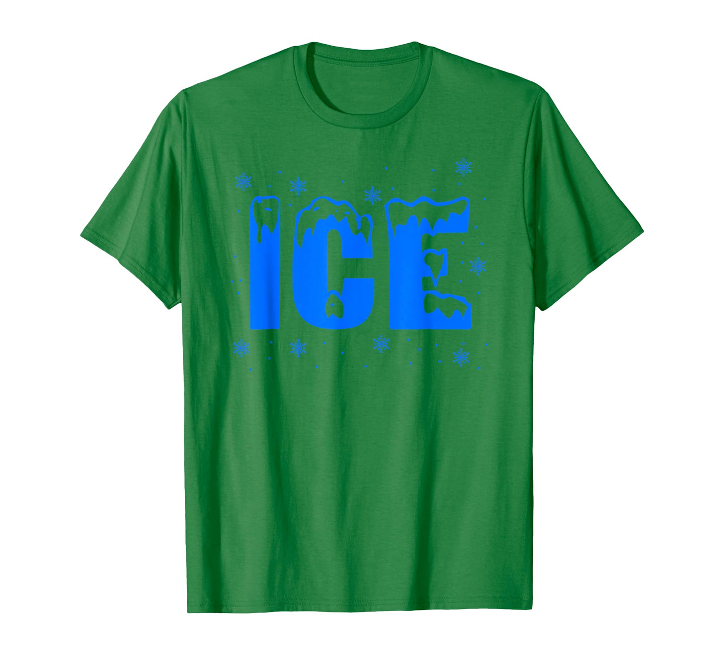 Frozen Ice Bag Funny Halloween Costume Ice Ice And Baby T-Shirt