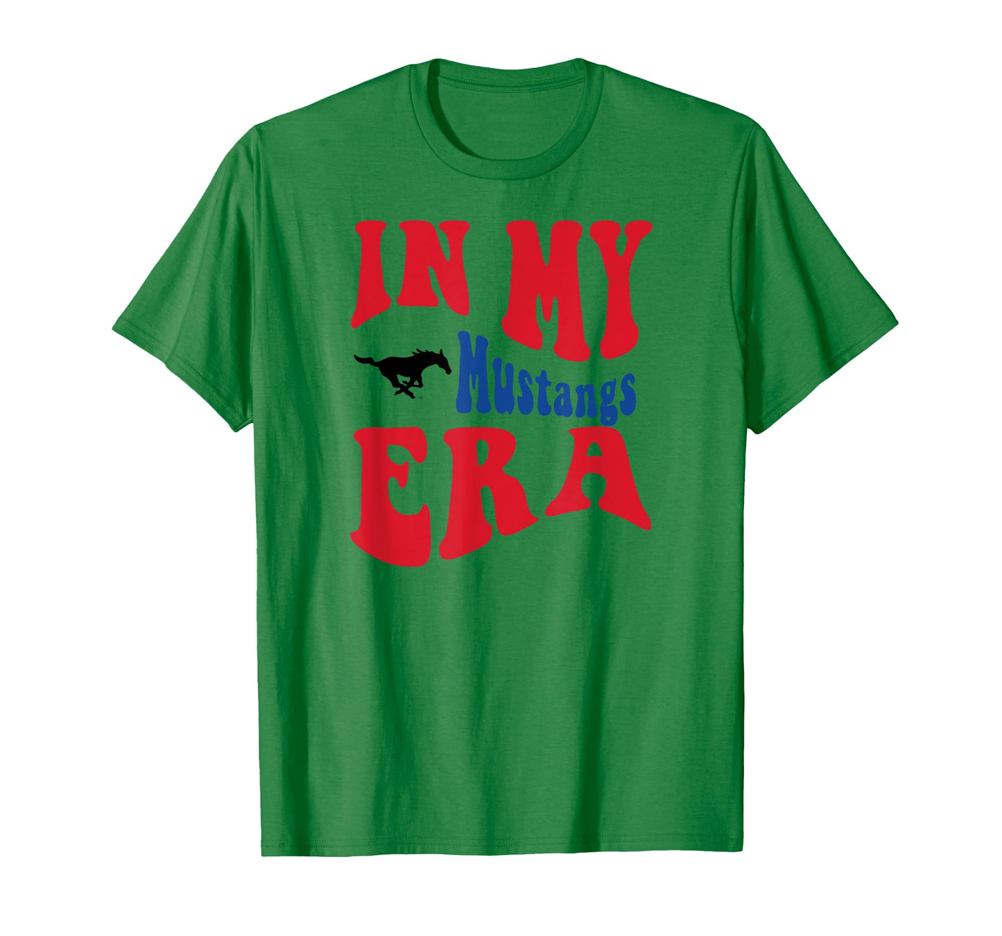SMU Mustangs Era White Officially Licensed T-Shirt