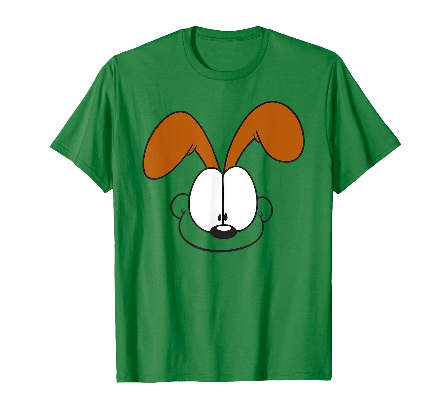 Garfield Odie Big Face Casual Costume Cute Cartoon T-Shirt