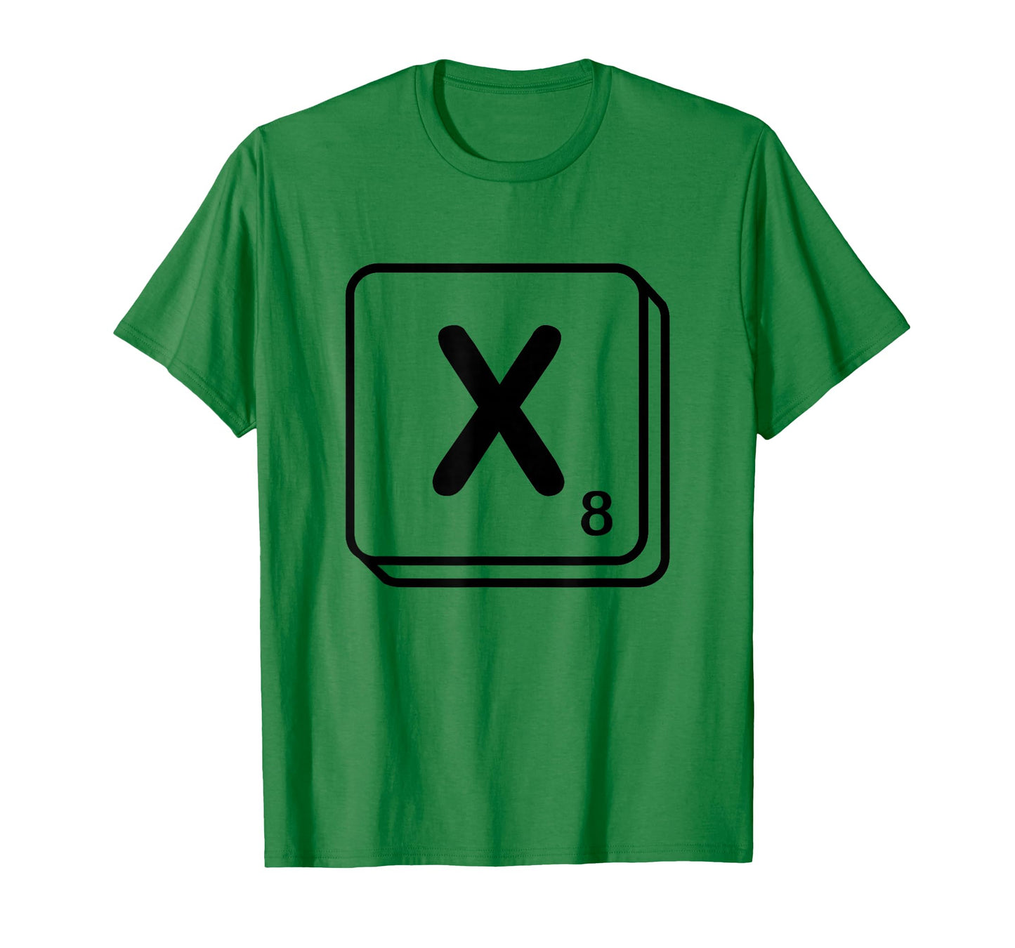Letter X Word Game Tile T-Shirt