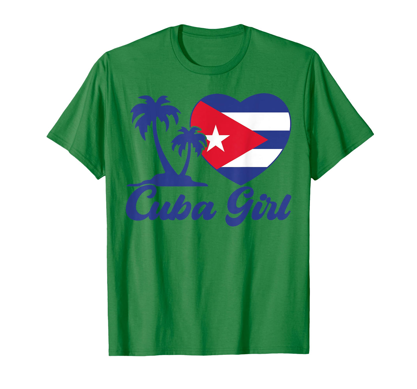Cuba-Shirt Cuban Girl Flag Cubanita Hispanic Heritage Kids T-Shirt