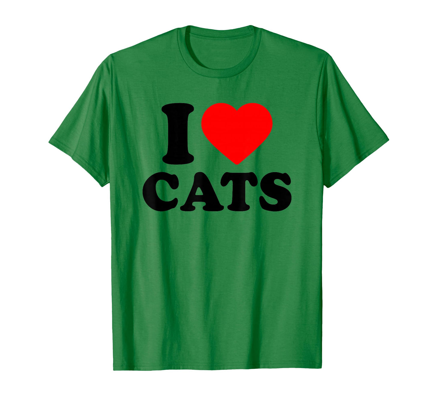 I Love Cats, I Heart Cats T-Shirt