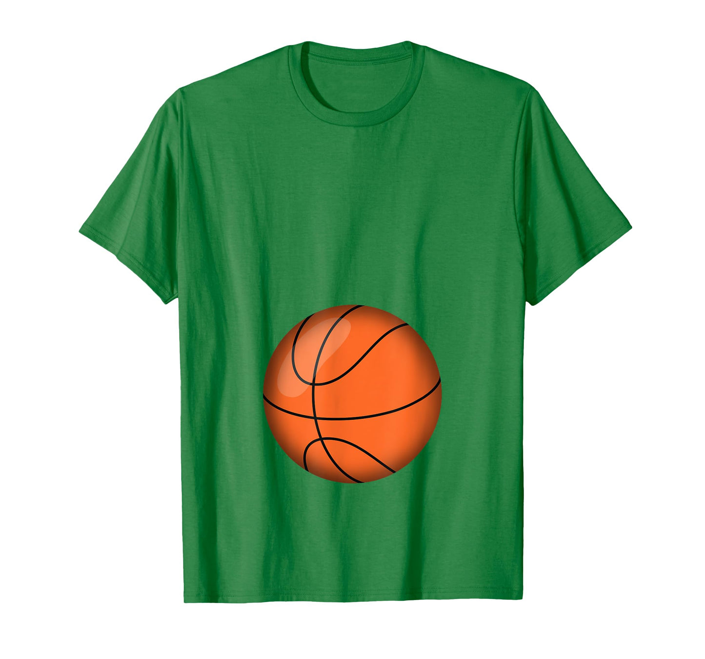 Funny Basketball Player Belly Pregnant Mama T-Shirt