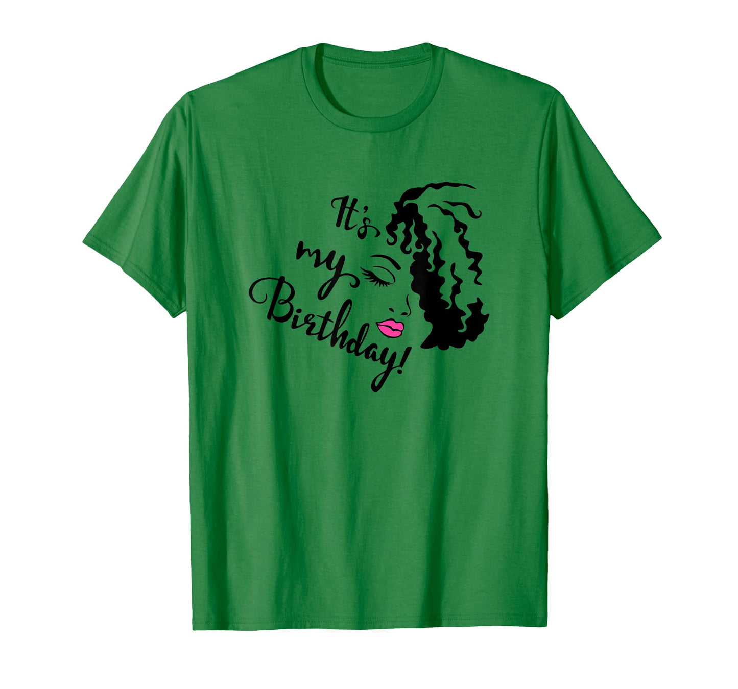 It's My Birthday, Birthday Queen, Birthday Girl, Birthday T-Shirt, Small, White