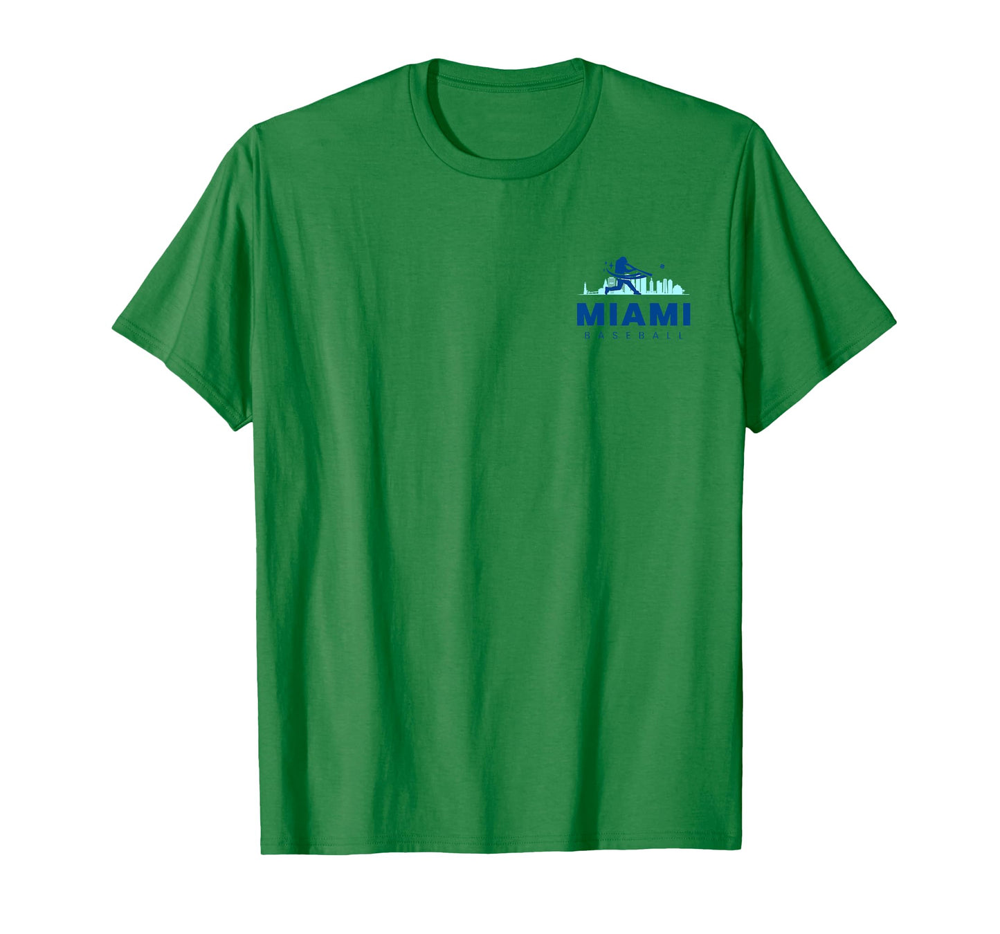 Miami Baseball Vintage Minimalist Retro Baseball Lover T-Shirt