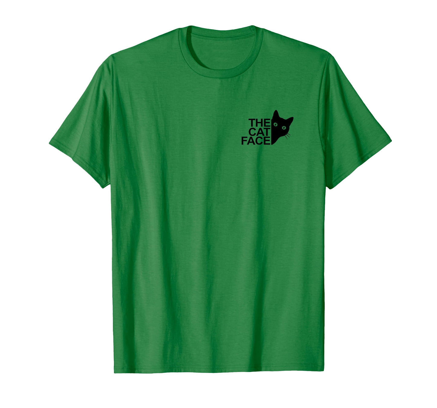 The Cat Face Funny Design Women Men Girl Boy Cute Kitty T-Shirt