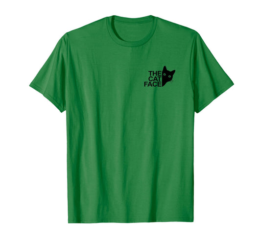 The Cat Face Funny Design Women Men Girl Boy Cute Kitty T-Shirt