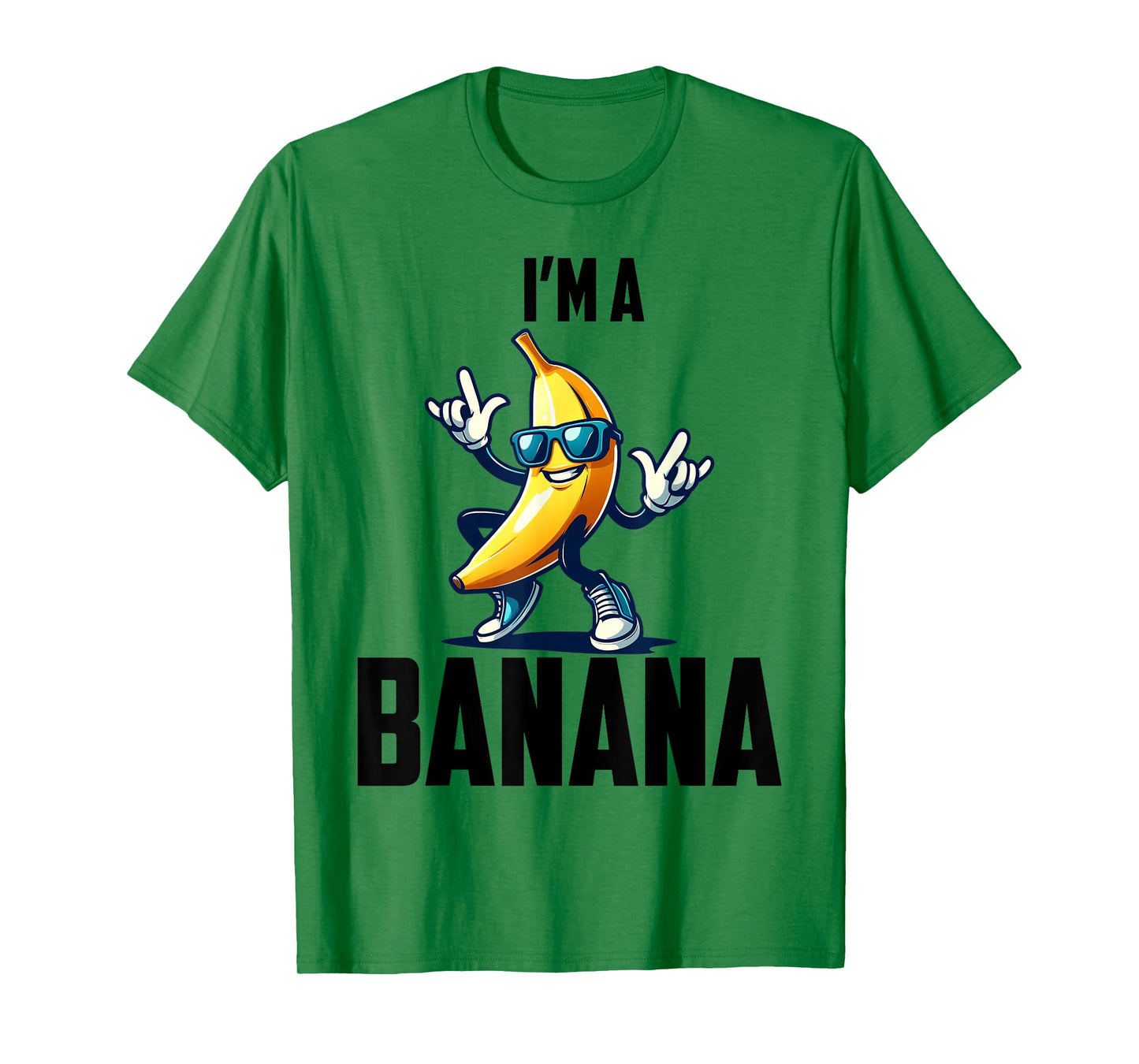 I'm A Banana Shirt Cute Funny Banana Costume Men Women Kids T-Shirt