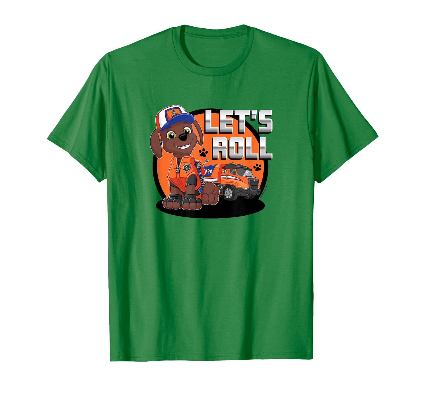 Paw Patrol - Truck Pups Let's Roll Zuma T-Shirt
