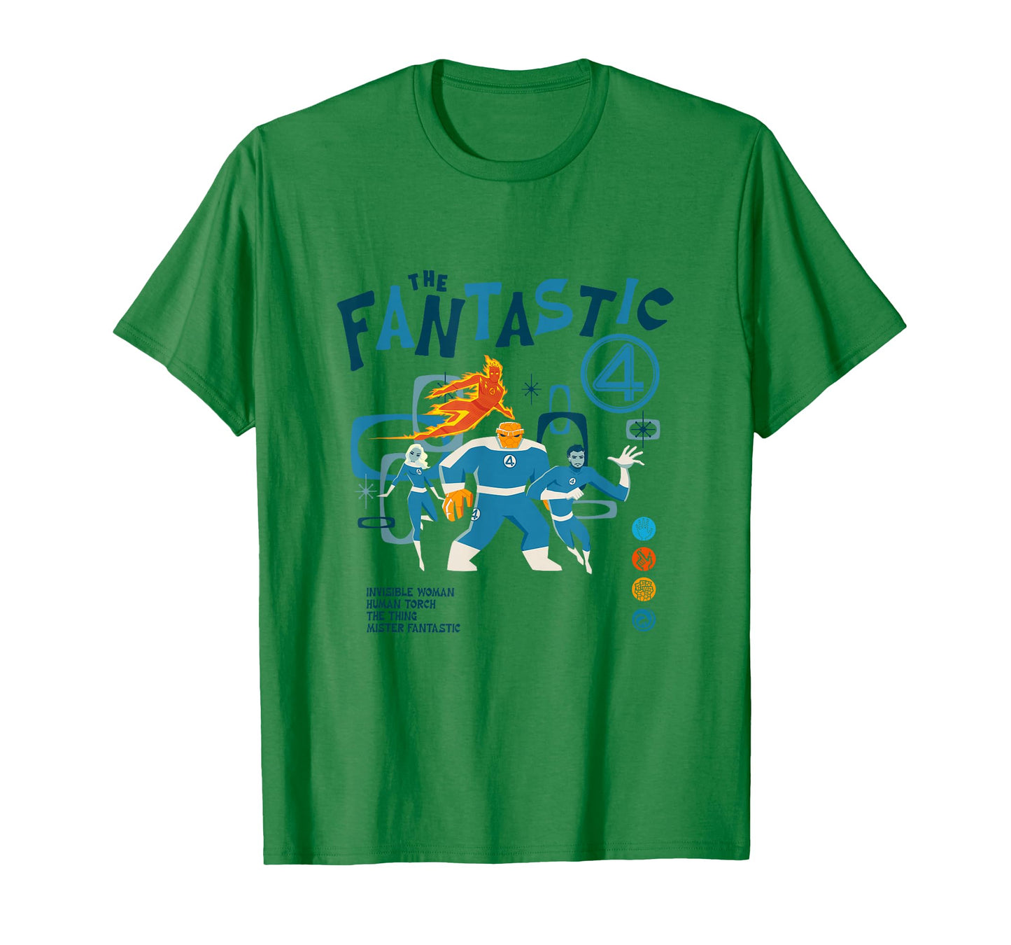 Marvel The Fantastic Four: First Steps Vintage Super Heroes T-Shirt