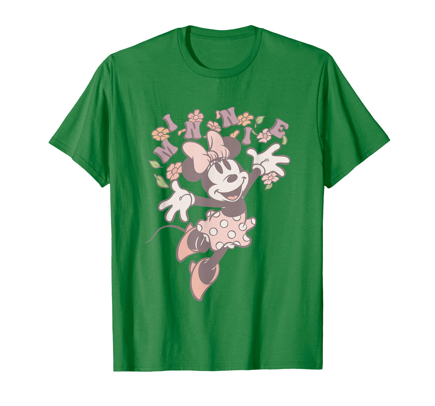 Disney Minnie Mouse Classic Minnie With Flowers T-Shirt