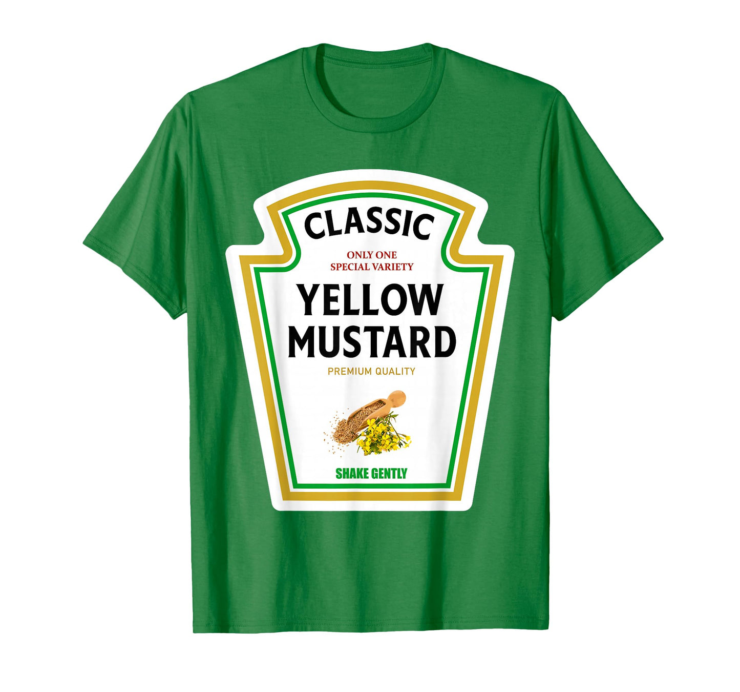 Mustard Halloween 2024 Costume Matching Ketchup Condiments T-Shirt